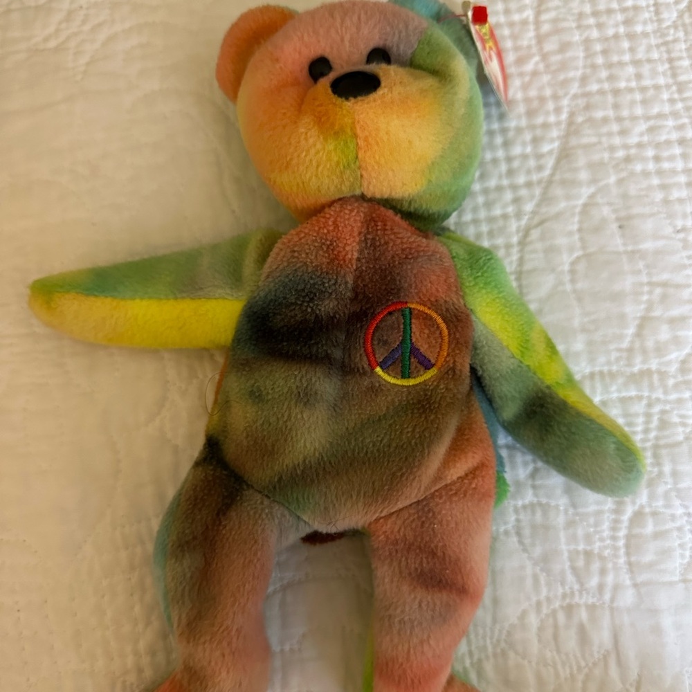 Vibrant Red and Orange Stuffed Animals